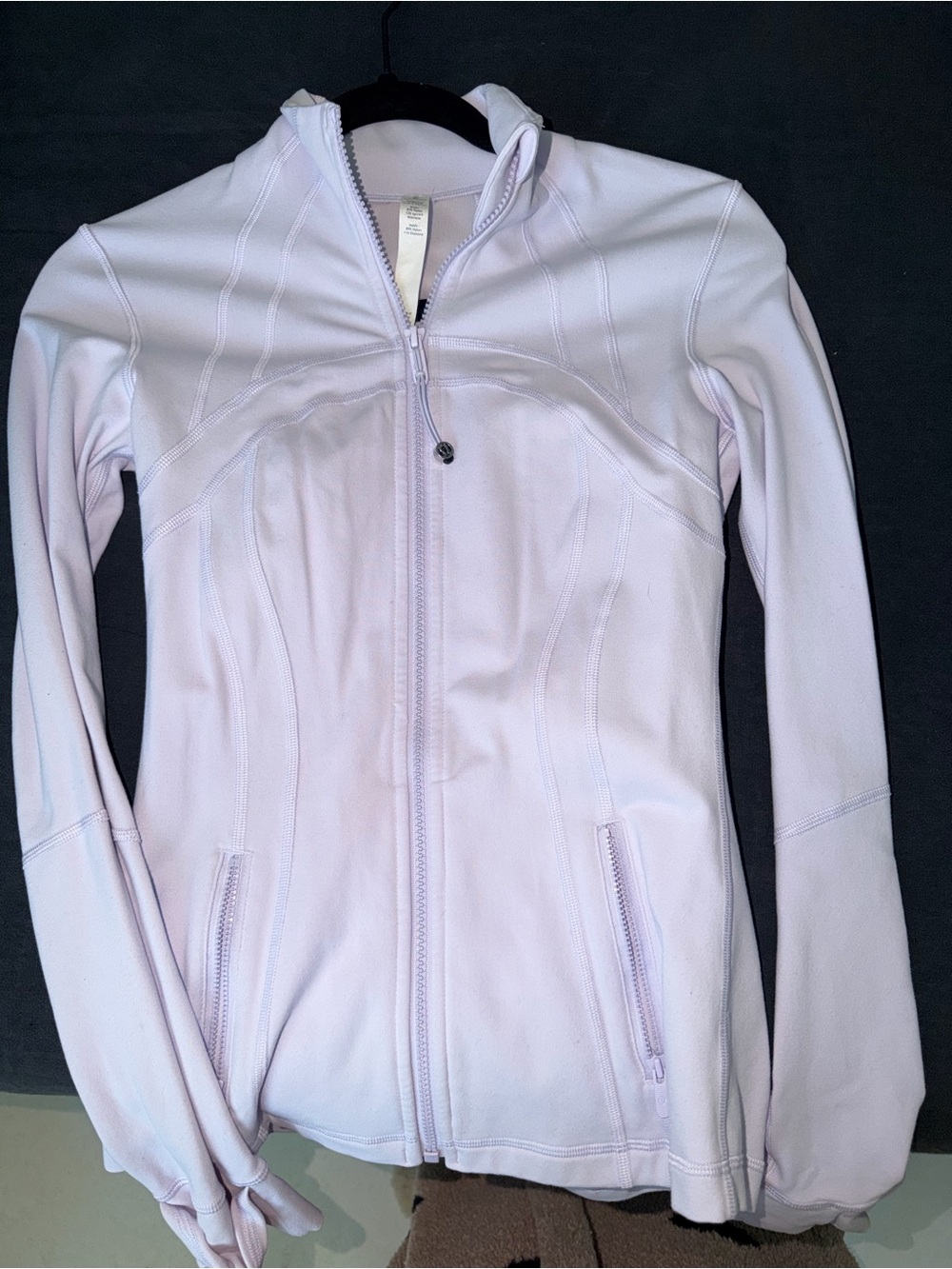 lululemon athletica Pale Purple Full-Zip Jacket